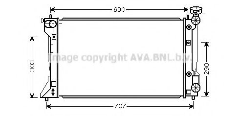 AVA QUALITY COOLING TOA2293