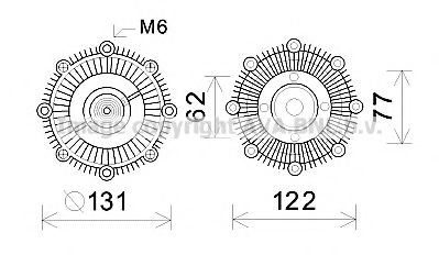 AVA QUALITY COOLING TOC587