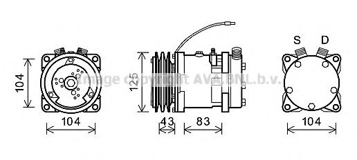 AVA QUALITY COOLING UVK085