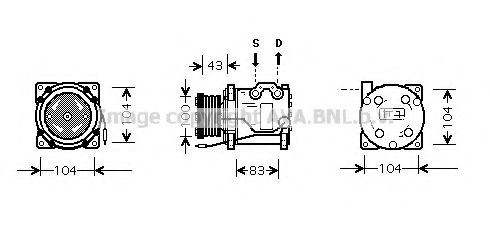 AVA QUALITY COOLING UVK101