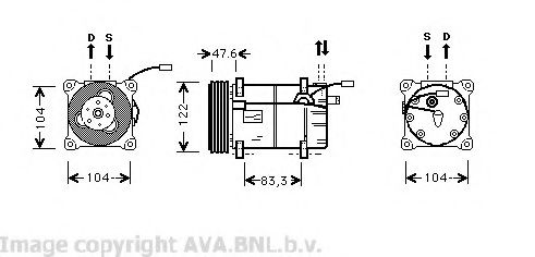 AVA QUALITY COOLING VOK109