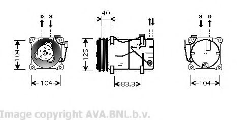 AVA QUALITY COOLING VOK119