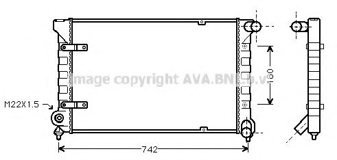 AVA QUALITY COOLING VW2042