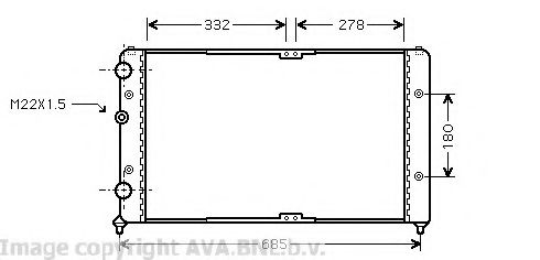 AVA QUALITY COOLING VW2191