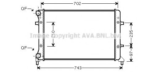 AVA QUALITY COOLING VW2223