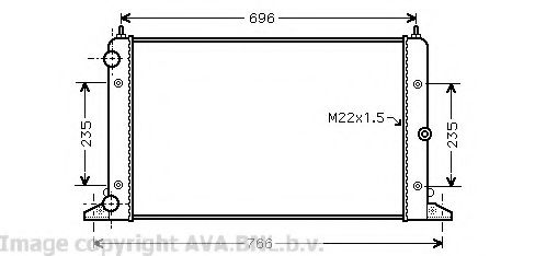 AVA QUALITY COOLING VW2247