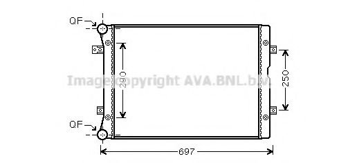 AVA QUALITY COOLING VW2283