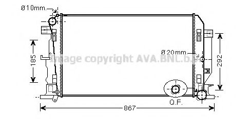 AVA QUALITY COOLING VWA2282