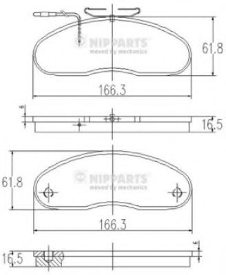 NIPPARTS J3601081