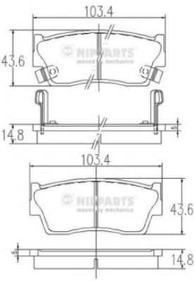 NIPPARTS J3608006