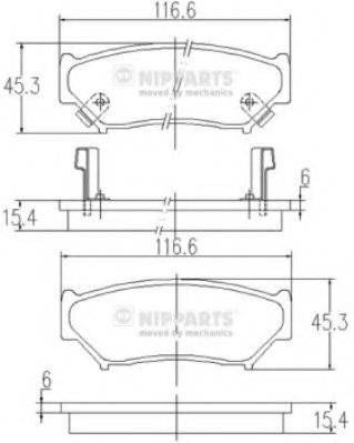 NIPPARTS J3608009