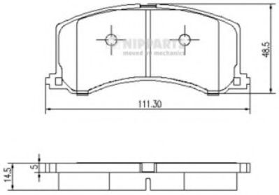 NIPPARTS J3608016