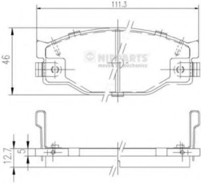 NIPPARTS J3609005