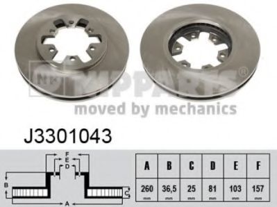 NIPPARTS J3301043