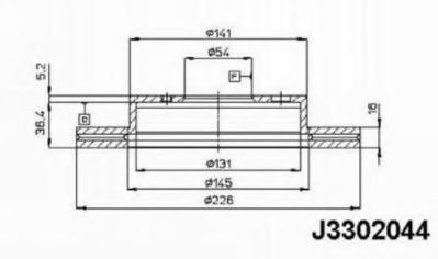 NIPPARTS J3302044