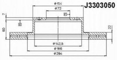 NIPPARTS J3303050