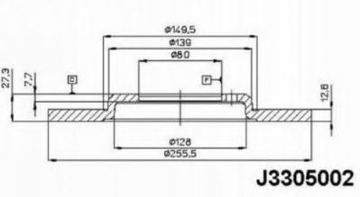 NIPPARTS J3305002