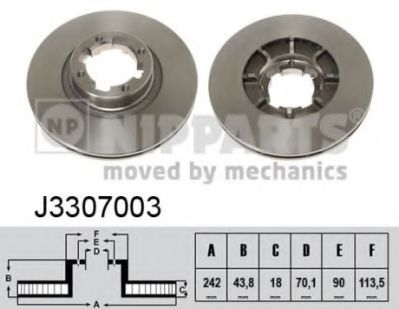 NIPPARTS J3307003