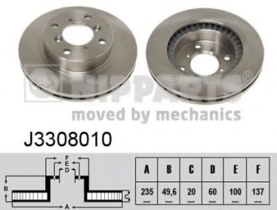 NIPPARTS J3308010