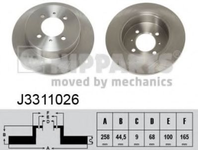 NIPPARTS J3311026