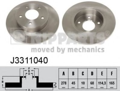 NIPPARTS J3311040