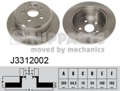 NIPPARTS J3312002