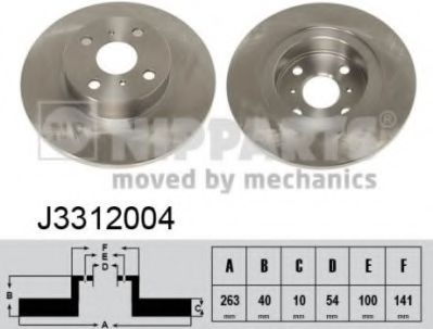 NIPPARTS J3312004