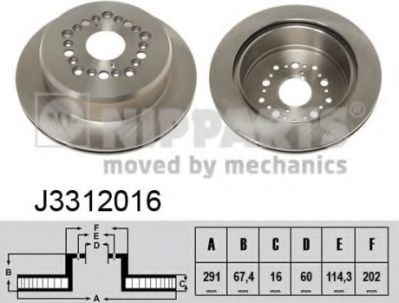 NIPPARTS J3312016