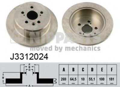 NIPPARTS J3312024