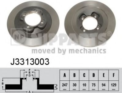 NIPPARTS J3313003