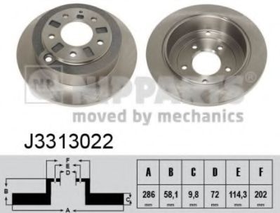 NIPPARTS J3313022