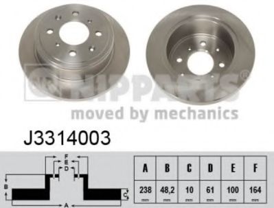 NIPPARTS J3314003