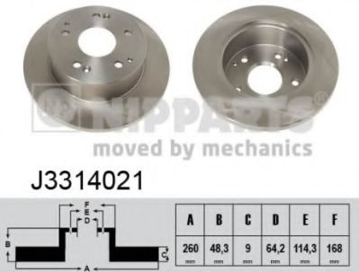 NIPPARTS J3314021