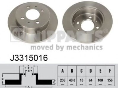 NIPPARTS J3315016