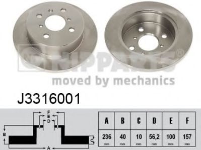 NIPPARTS J3316001