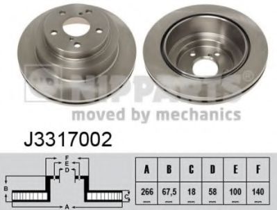 NIPPARTS J3317002