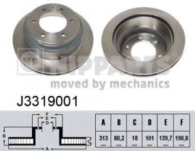 NIPPARTS J3319001