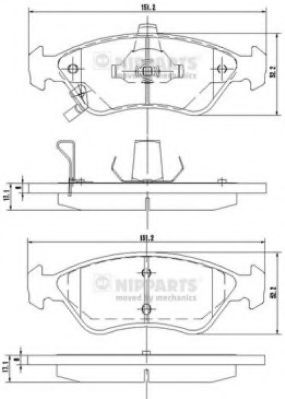 NIPPARTS J3600303