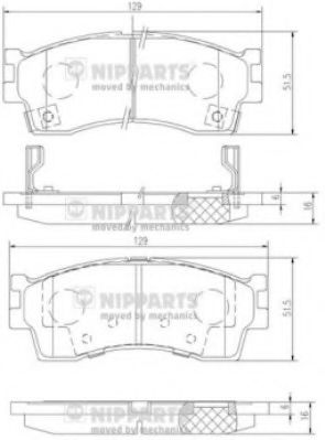 NIPPARTS J3600308