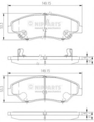 NIPPARTS J3600309