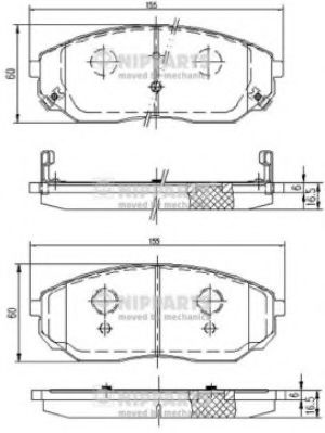 NIPPARTS J3600318