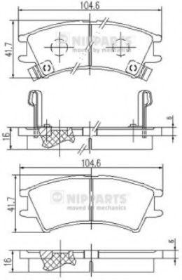 NIPPARTS J3600524