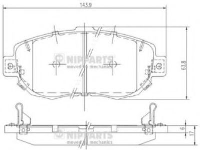 NIPPARTS J3602072