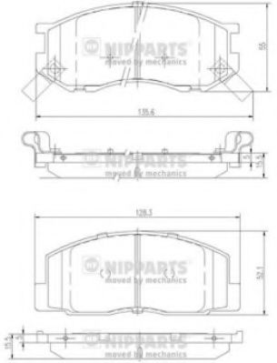 NIPPARTS J3602074