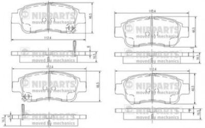 NIPPARTS J3602086