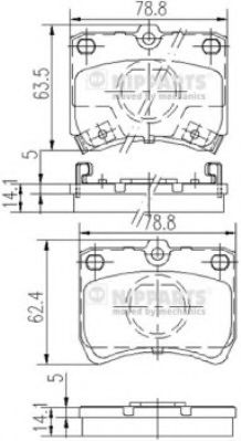 NIPPARTS J3603032