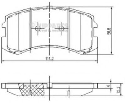 NIPPARTS J3605048