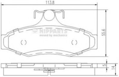 NIPPARTS J3610901