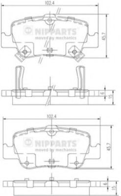 NIPPARTS J3612033