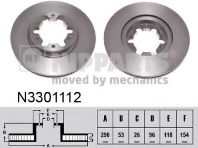 NIPPARTS N3301112